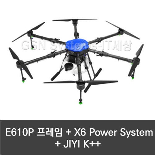 EFT E610P Frame + X6 power system + K++ 비행컨트럴러 + DK32S 조종기 구성