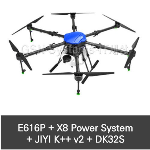 EFT E616P 프레임 + X8 Power Syste + K++ v2 FC + DK32S 조종기 구성