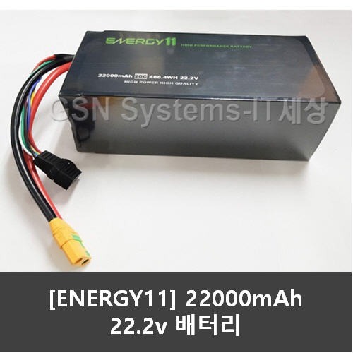 ENERGY11 6셀 20C 22000mAh 에너지11 방제드론 배터리